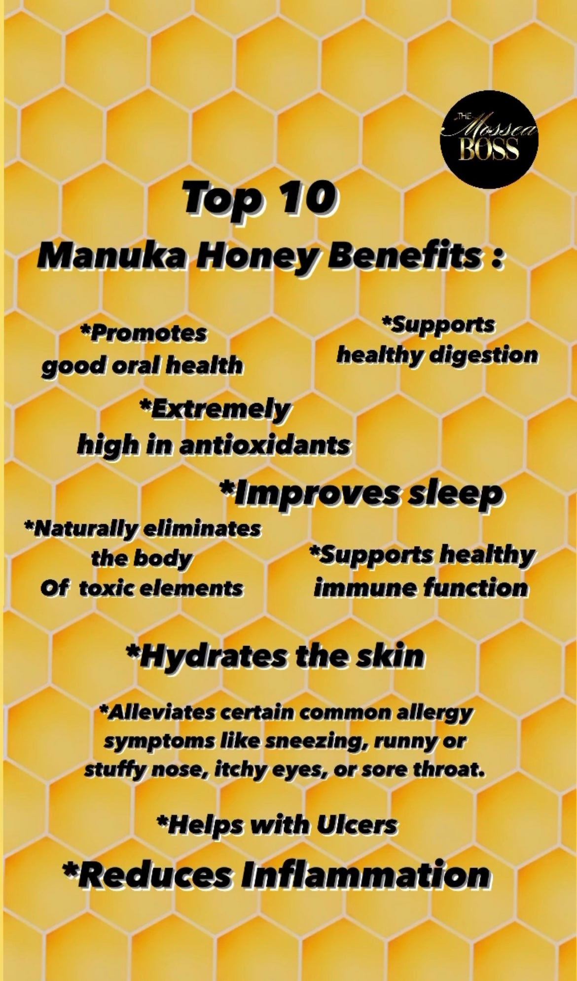 Sea Moss Gel (Manuka Honey)